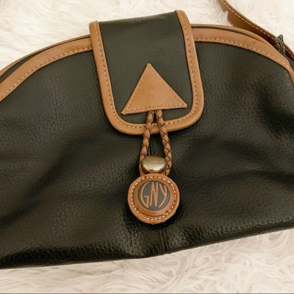 Gitano Vintage 90s Crossbody Faux Leather Shoulder Bag Vegan
